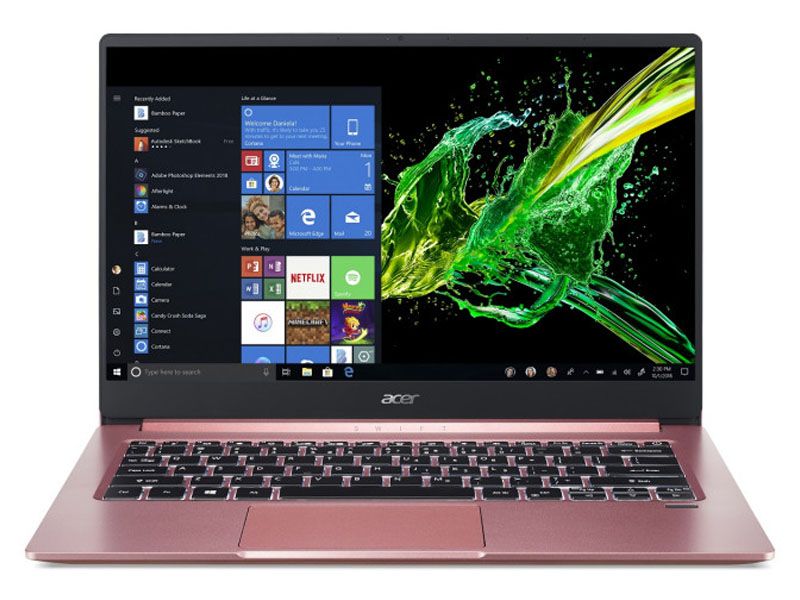 Ноутбук Acer Персональный Swift 3 Swift 3 Millenial Pink(SF314-57-38EA) 14” / 8 ГБ / 256 ГБ / Core i3 / UHD Graphics / Розовый photo 1
