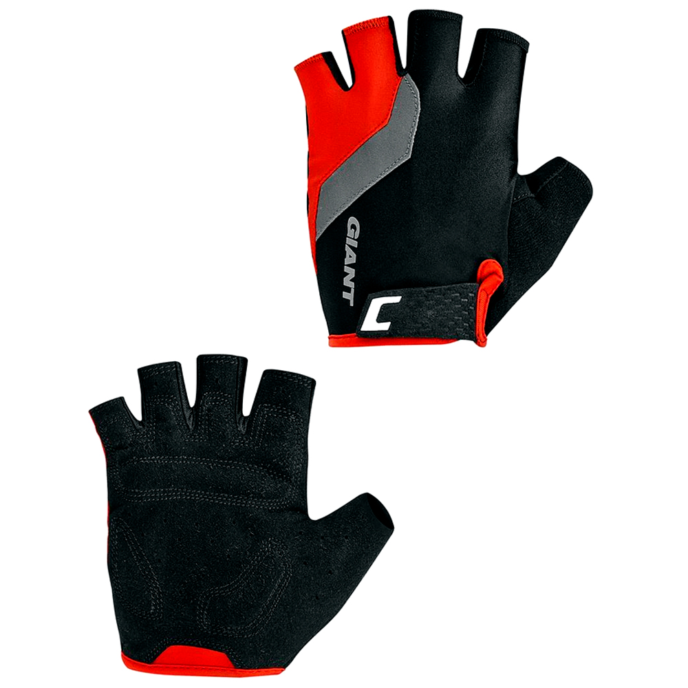 Перчатки велосипедные Giant TOUR SF GLOVE  Черный/Красный 830000622 photo 2