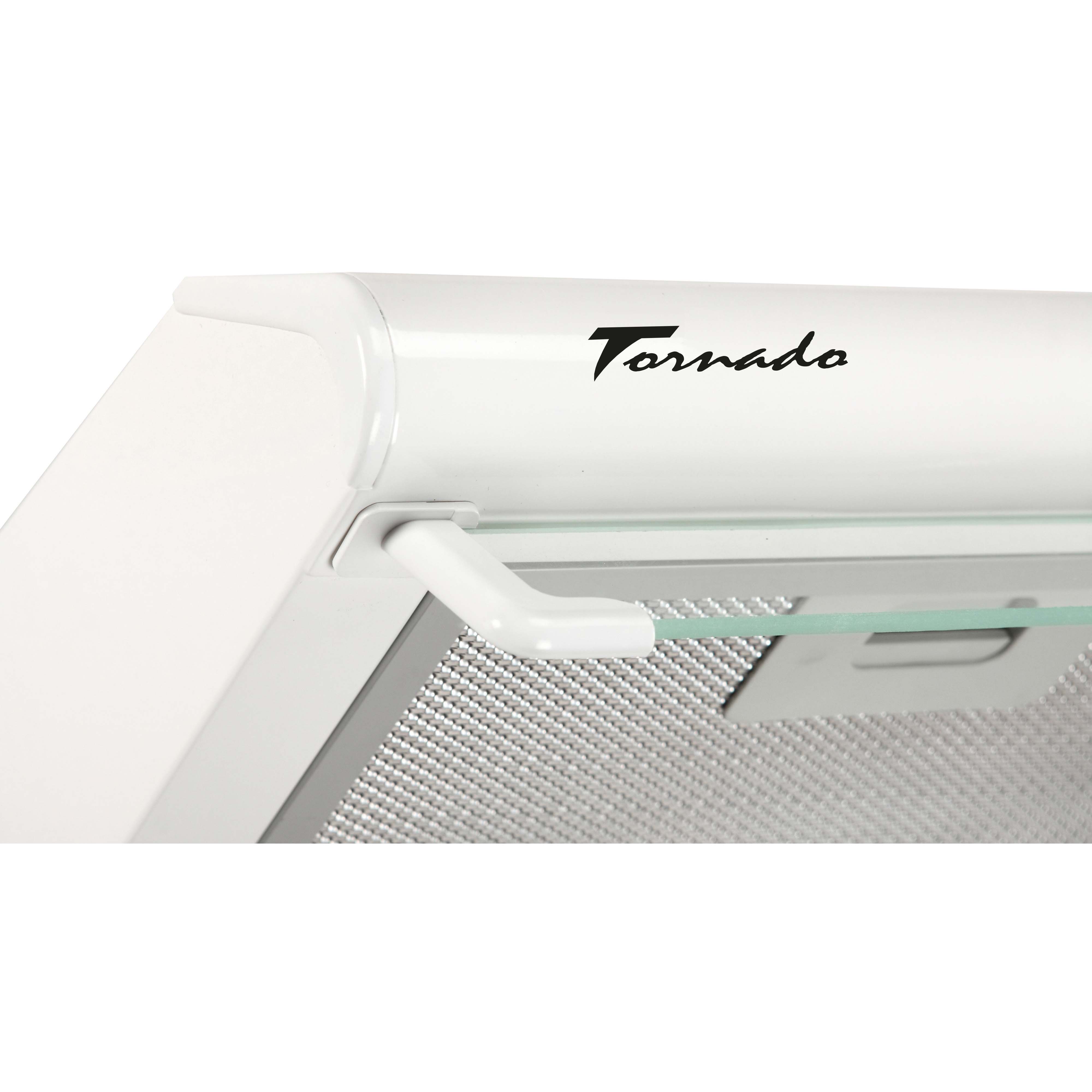 Вытяжка Tornado BONA1060WH / Плоская / До 12 кв.м / Белый photo 4