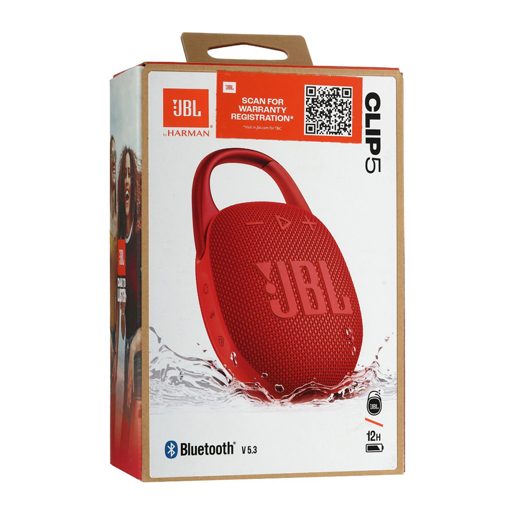 Портативная колонка JBL CLIP 5 Красный photo 7