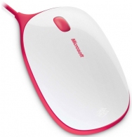Проводная мышь Microsoft Express Whait- Red thumbnav 1