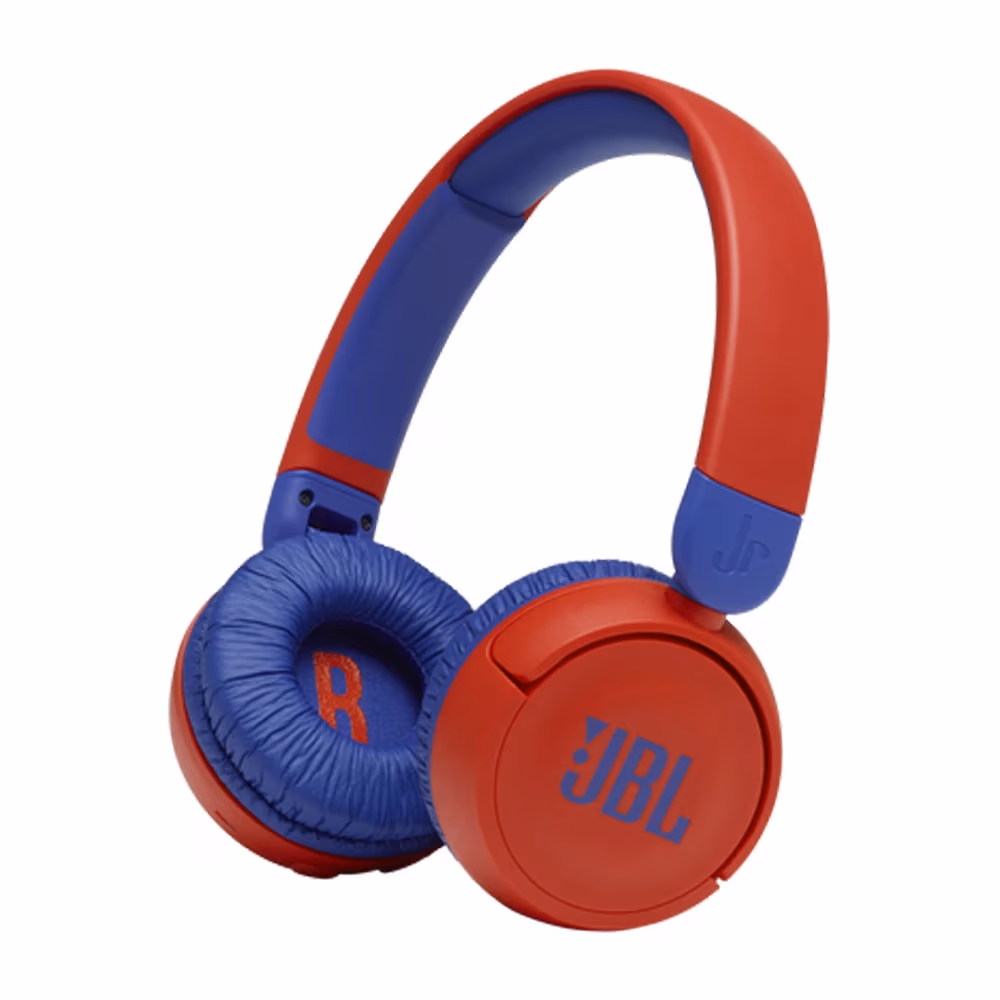 JBL On-Ear Headphones with MIC Bluetooth JR 310BT, Red 