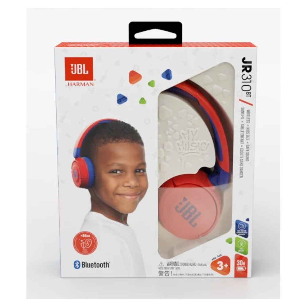 Наушники JBL JR 310 BT Красный Беспроводные / Дом и Офис / Красный photo 6