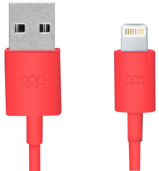 Кабель USB-A - Lightning Promate LINKMATE-LT 1.25 /1.25м /Красный photo 1