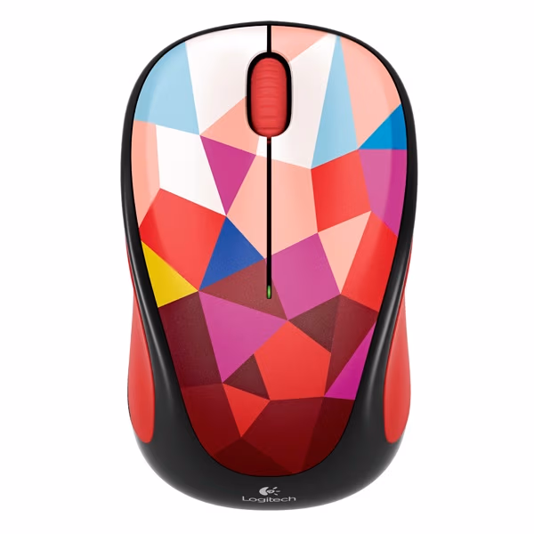Mouse fara fir Logitech M238 Red Facets 