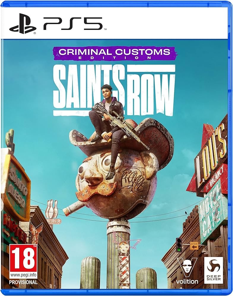 Saints Row: Criminal Customs Edition PlayStation 5 18+ photo 1 Saints Row: Criminal Customs Edition PlayStation 5 18+ photo 1