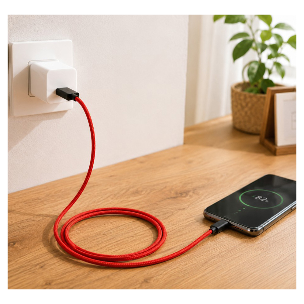 Cablu USB-A - USB Type-C Xiaomi SJX10ZMRed photo 7