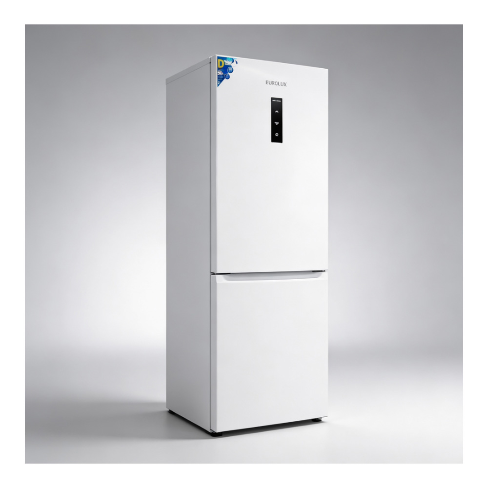 Frigider cu doua usi Eurolux SRD-412CBEd / 320 l / 180 cm / D / Alb photo 5
