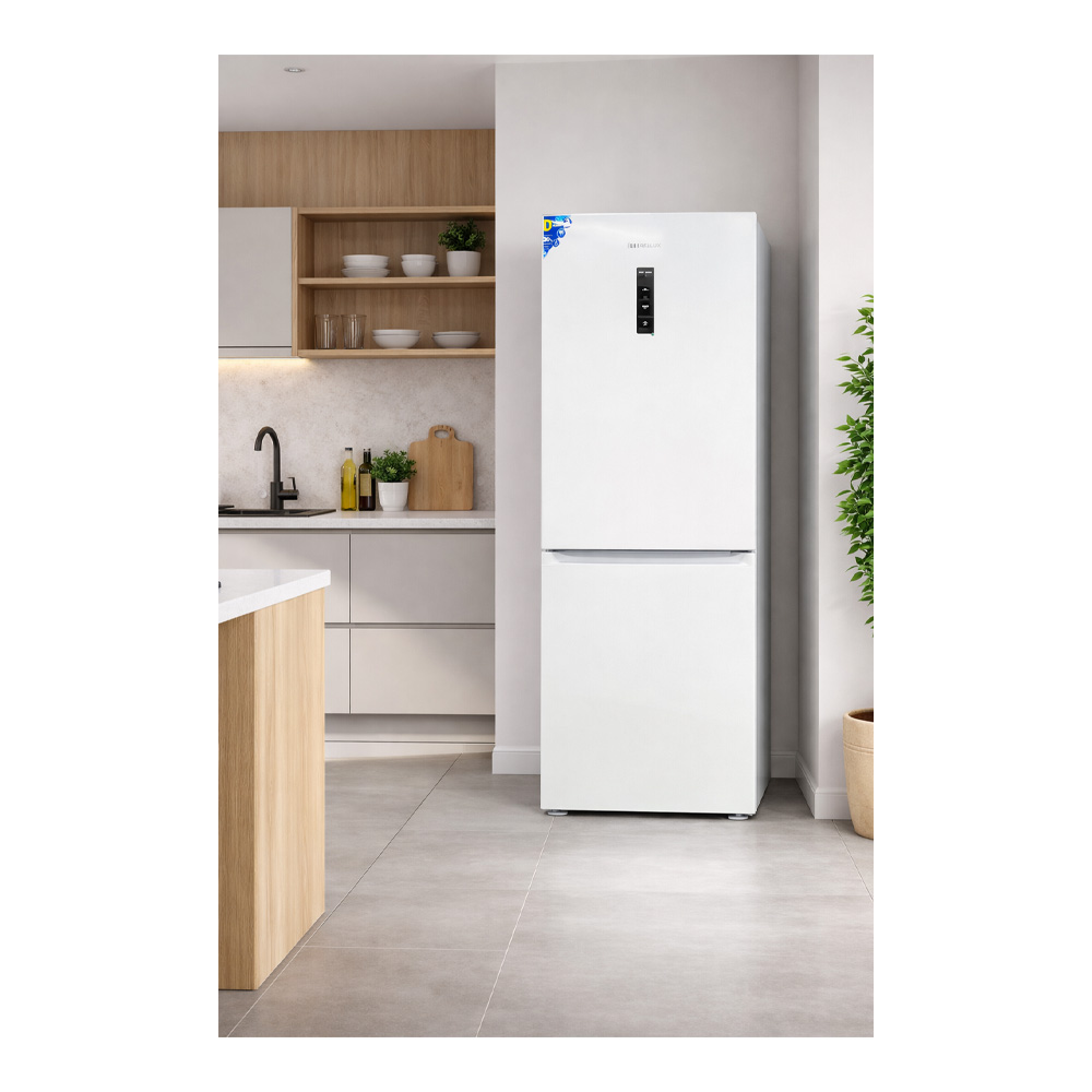 Frigider cu doua usi Eurolux SRD-412CBEd / 320 l / 180 cm / D / Alb photo 7