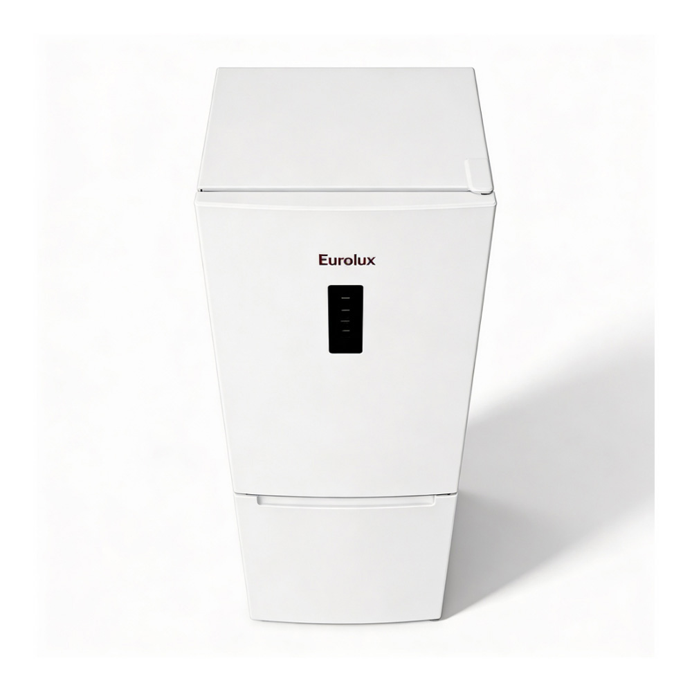 Frigider cu doua usi Eurolux SRD489CBEd (Eco) / 346 l / 190 cm / D / Alb photo 5