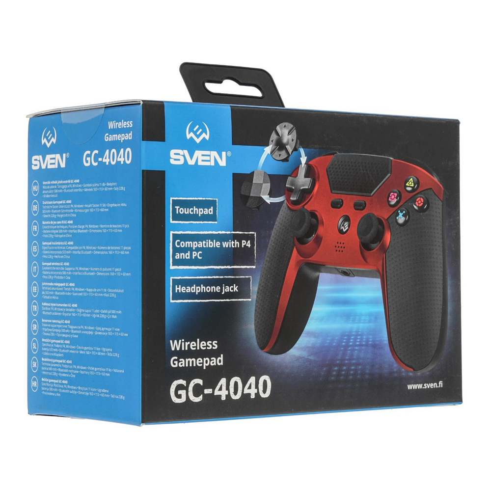 Геймпад беспроводной Sven GC-4040 Red photo 7