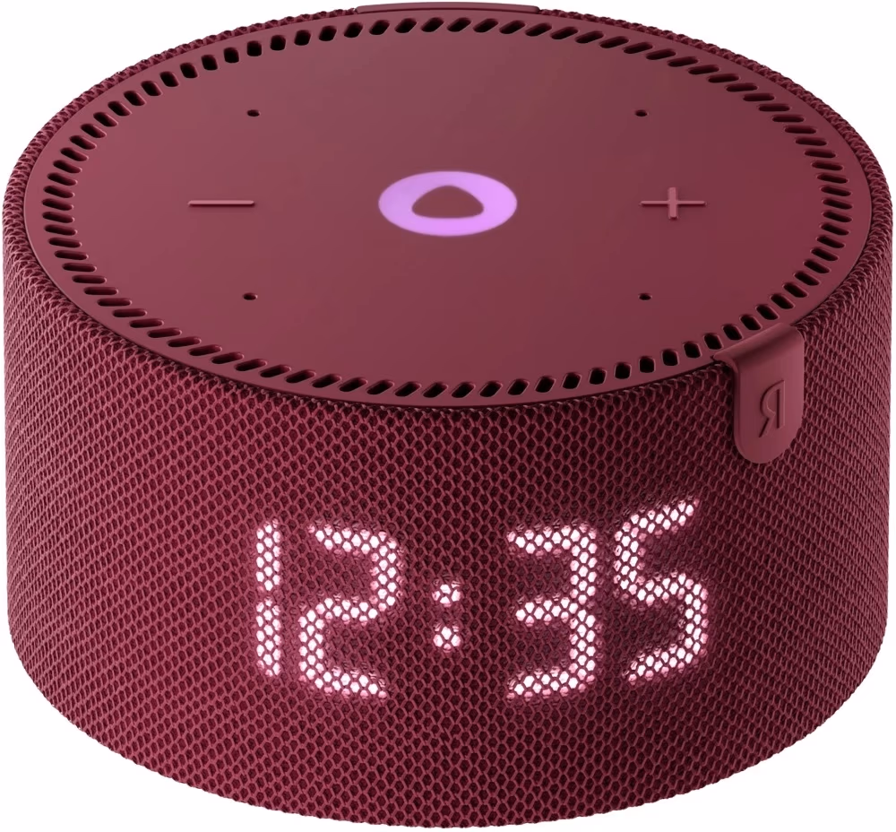 Boxa Smart Yandex Station Mini Clock YNDX-00020 Red 