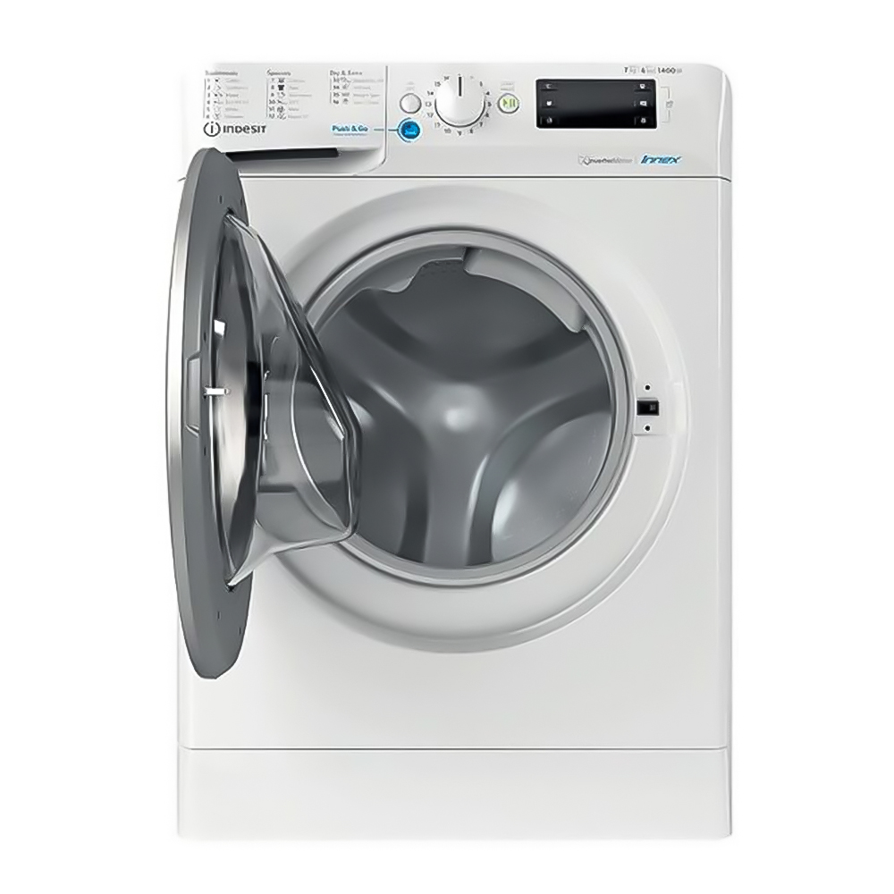 Стиральная машина с сушкой Indesit BDE76435WSVEE 7 кг /1400 об/мин /D /Белый photo 2