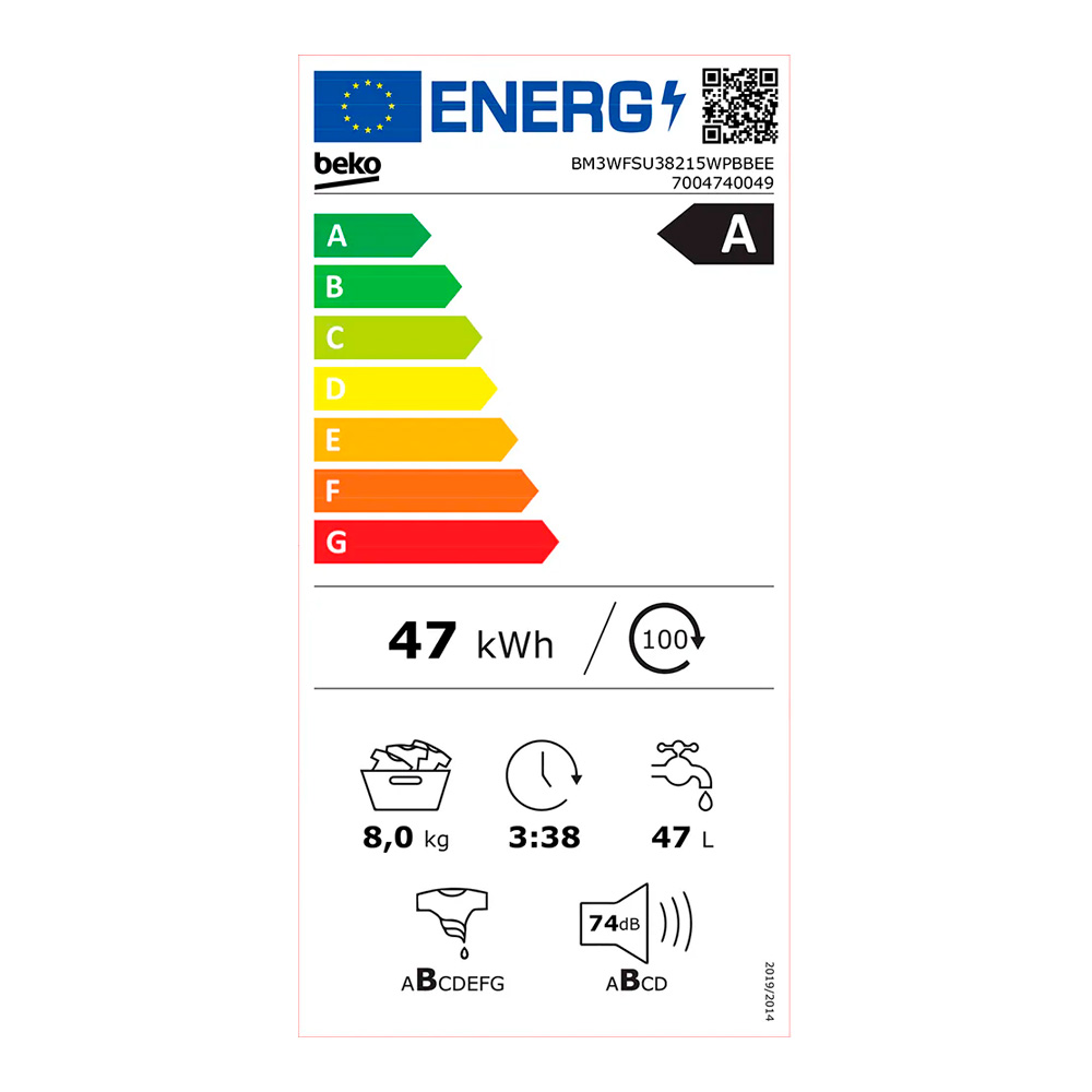 Стиральная машина Beko BM3WFSU38215WPBBEE photo 10