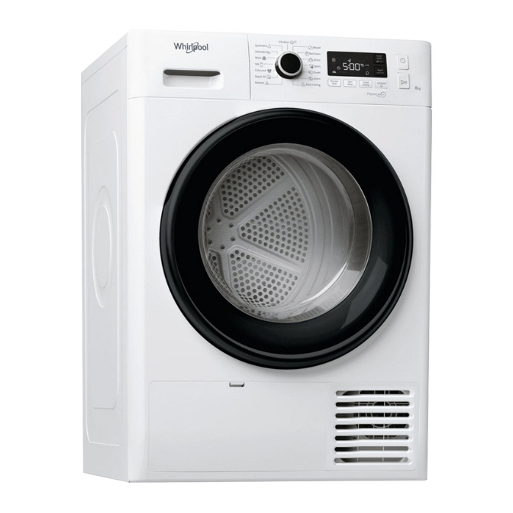 Сушильная машина с тепловым насосом Whirlpool FTM1182BEE / 8 кг / A++ / Белый photo 6
