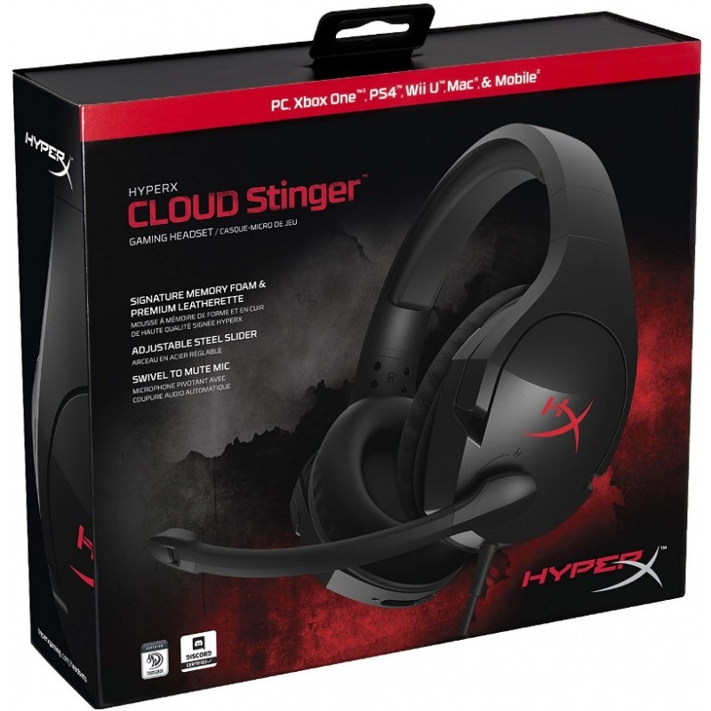 Căști HyperX Negru cu rosu / Gaming / Negru cu rosu photo 6
