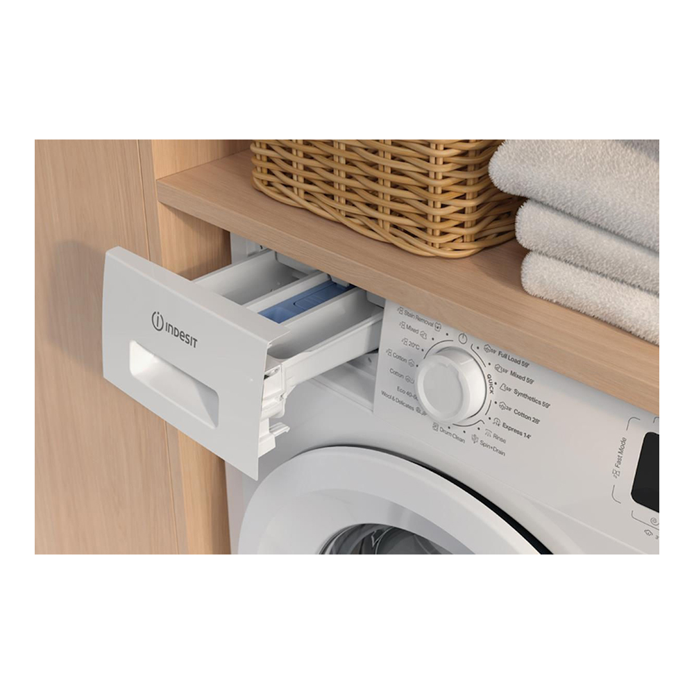Стиральная машина Indesit IM640MYTIMEEE 6 кг / 1000 об/мин / B / Белый photo 5