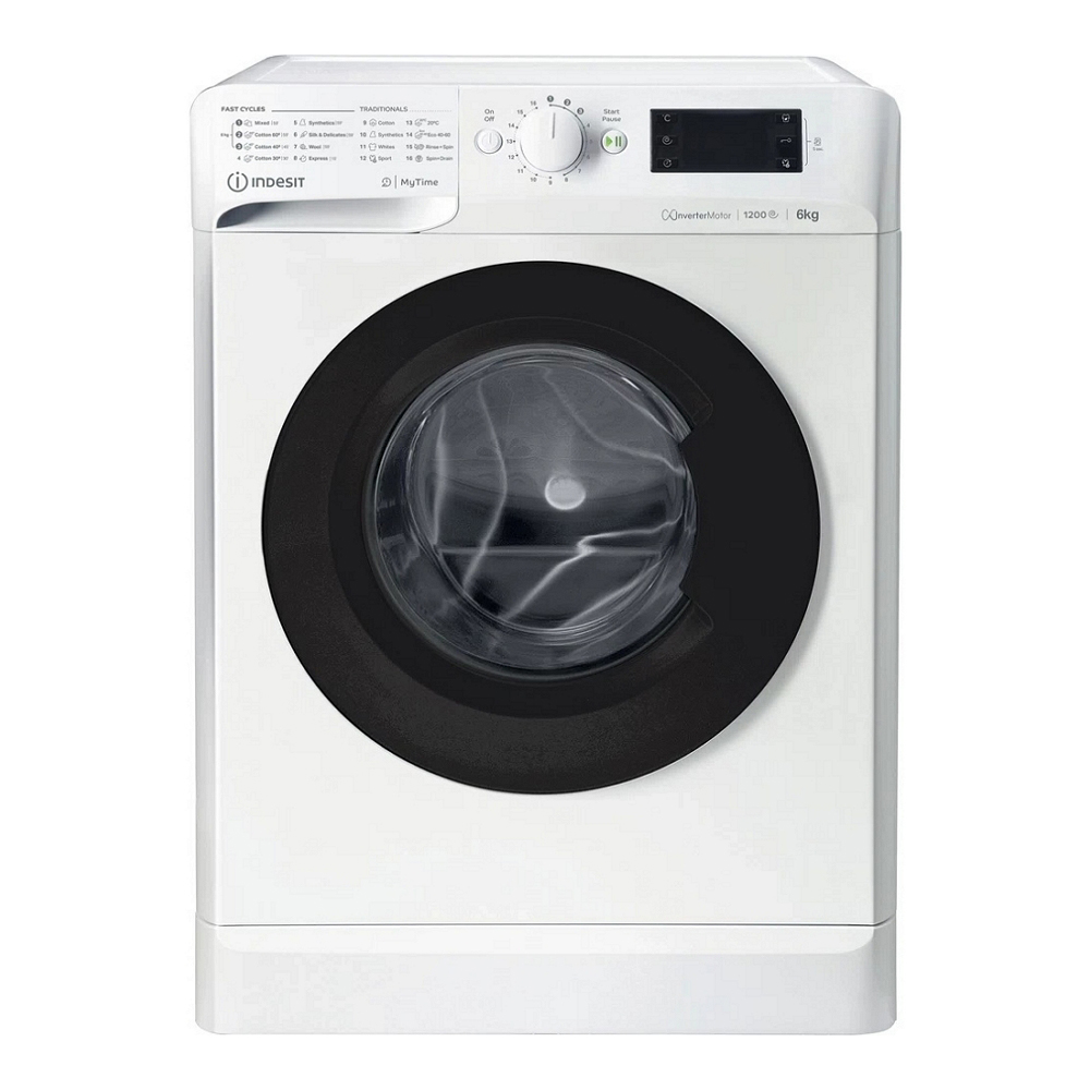 Стиральная машина Indesit MTWSE61294WKEE 6 кг / 1200 об/мин / C / Белый photo 1