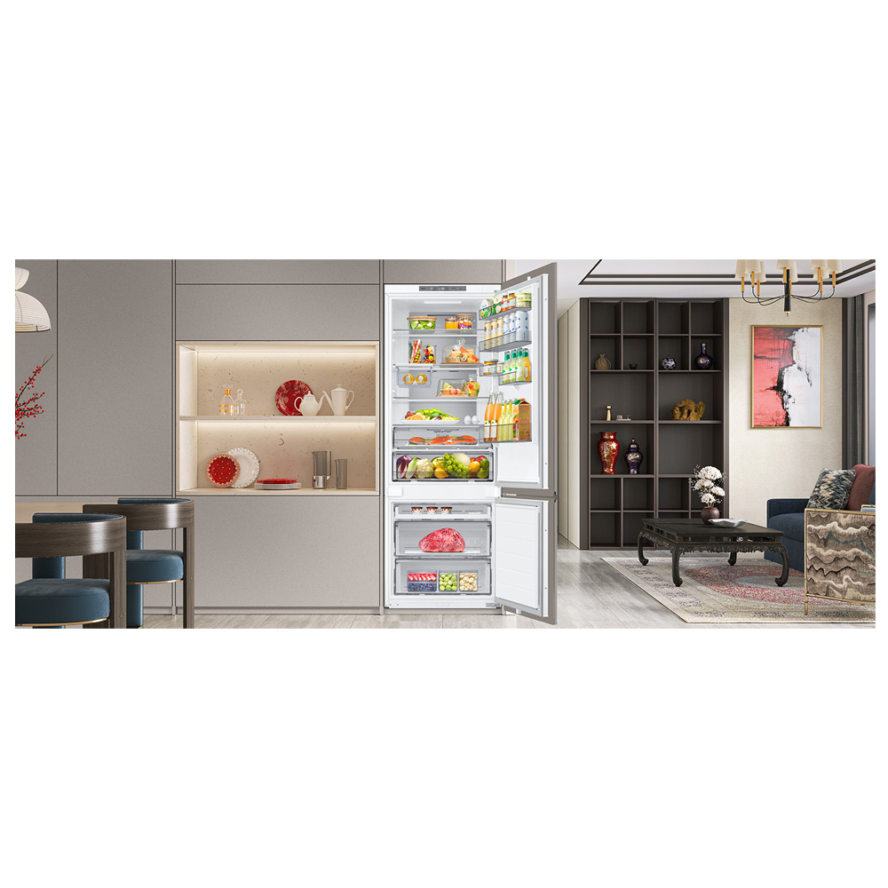 Frigider cu doua usi Samsung BRB38G705EWWEF / 389 l / 193.5 cm / E / Alb photo 7