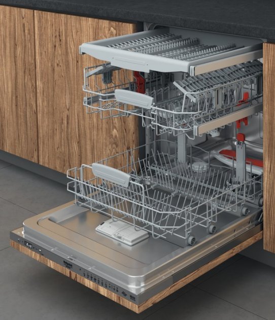 Посудомоечная машина встраиваемая Hotpoint - Ariston HI5020WEF Серебристый /14 Комплектов /Полногабаритная photo 6