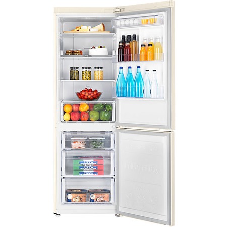Frigider cu doua usi Samsung RB33J3200EF / 350 l / 185 cm / A+ / Bej photo 2