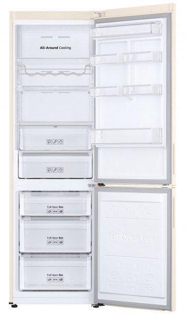 Frigider cu doua usi Samsung RB34N5440EF / 344 l / 192 cm / A+ / Bej photo 3