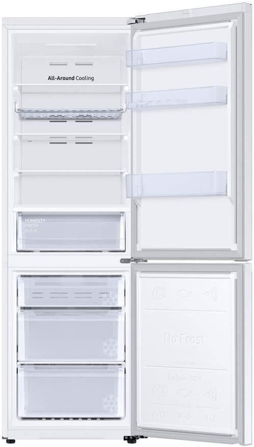 Frigider cu doua usi Samsung RB34T672EWWEF / 344 l / 185.3 cm / E / Alb photo 4