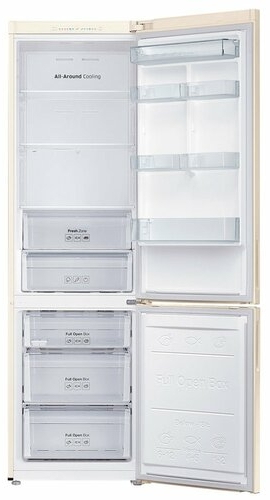 Frigider cu doua usi Samsung RB37J5050EF / 367 l / 200.6 cm / A+ / Bej photo 3
