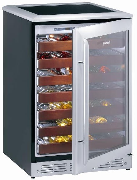 Винный холодильник Gorenje XWC660EF / 52 бутылки / 90 см / A / Нержавеющая сталь photo 1