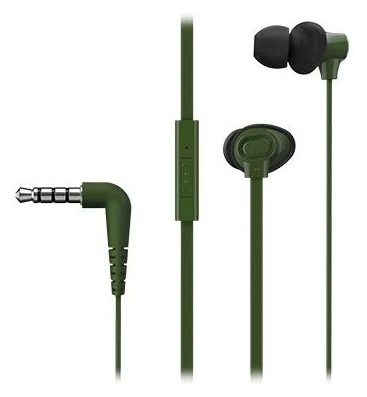 Наушники Panasonic RP-TCM130 Зеленый Проводные / Дом и Офис / Зеленый photo 2