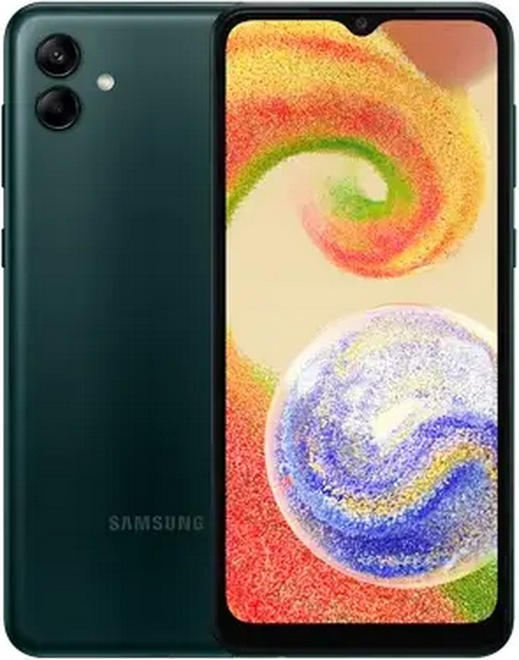 Смартфон Samsung Galaxy A04e / 6.5'' / 4 ГБ / 64 ГБ / Зеленый photo 1
