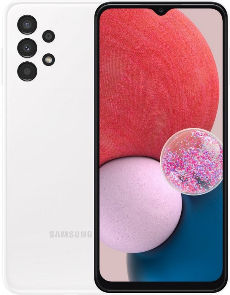 Smartphone Samsung Galaxy A13 / 6.6'' / 4 GB / 64 GB / Alb photo 1