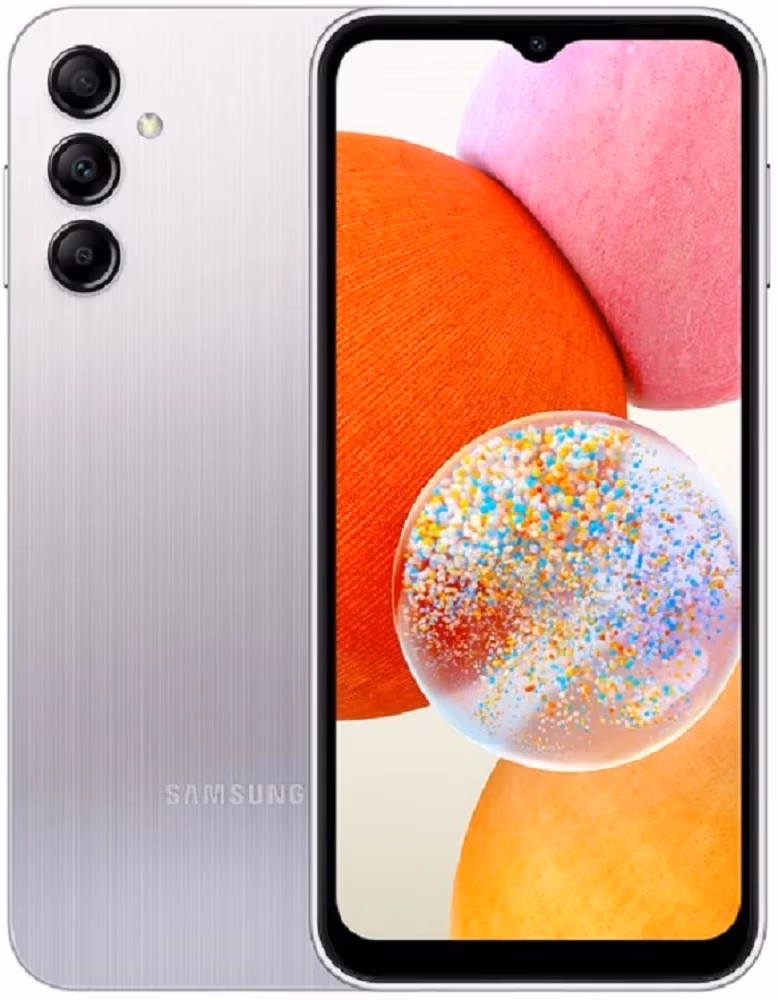 Smartphone Samsung Galaxy A14 4/128GB LTE Silver 