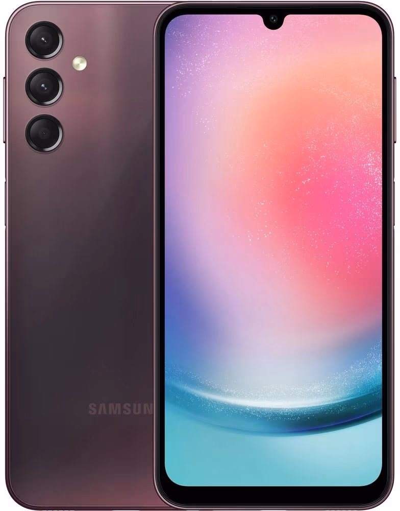 Smartphone Samsung Galaxy A24 6/128Gb Dark Red 