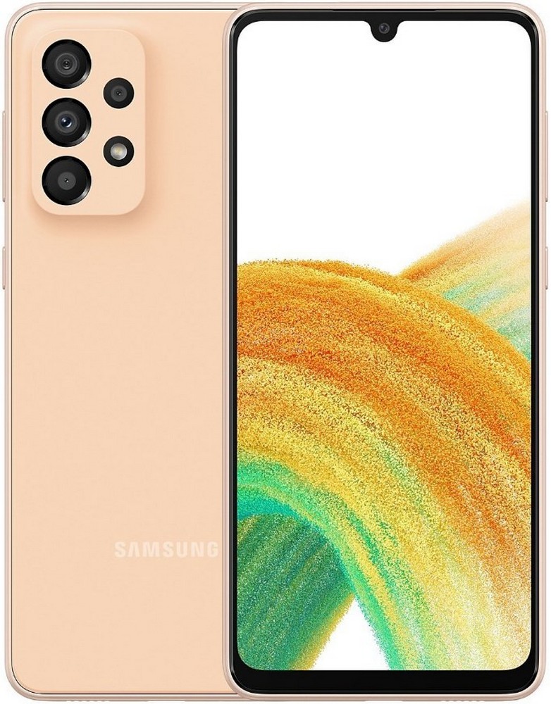 Smartphone Samsung Galaxy A33 / 6.4'' / 6 GB / 128 GB / Oranj photo 1 Smartphone Samsung Galaxy A33 / 6.4'' / 6 GB / 128 GB / Oranj photo 1