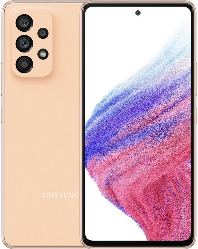 Смартфон Samsung Galaxy A53 / 6.5'' / 8 ГБ / 256 ГБ / Оранжевый photo 1