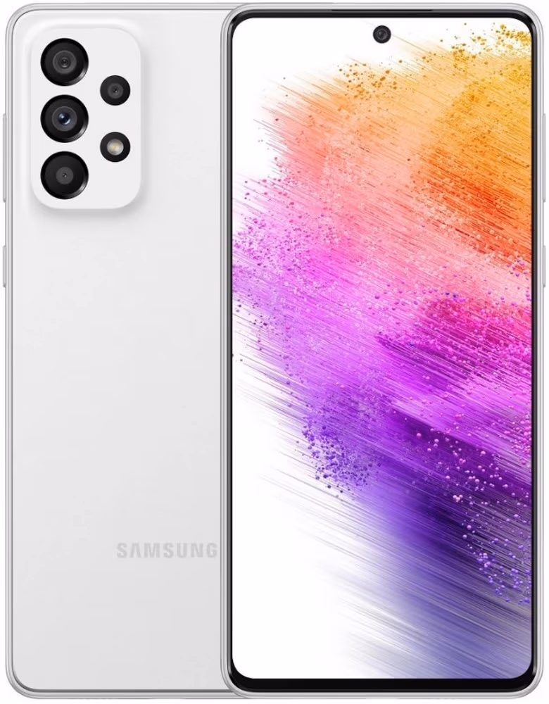 Smartphone Samsung Galaxy A73 5G 6/128GB White 