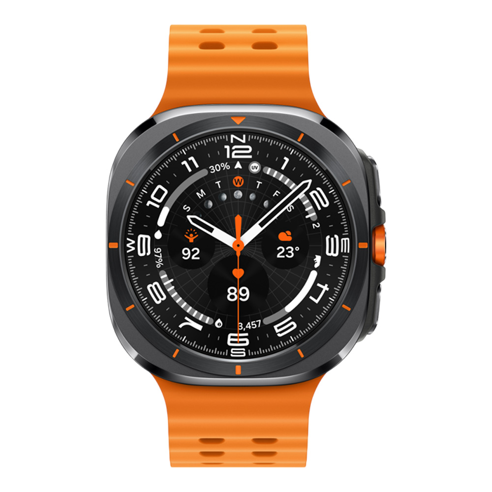 Ceas inteligent Samsung Galaxy Watch Ultra (2025) Titanium Gray/Orange strap 2 Gb 1.5 photo 3