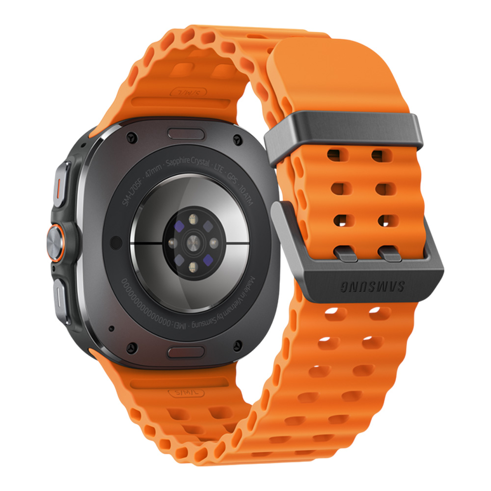 Ceas inteligent Samsung Galaxy Watch Ultra (2025) Titanium Gray/Orange strap 2 Gb 1.5 photo 4