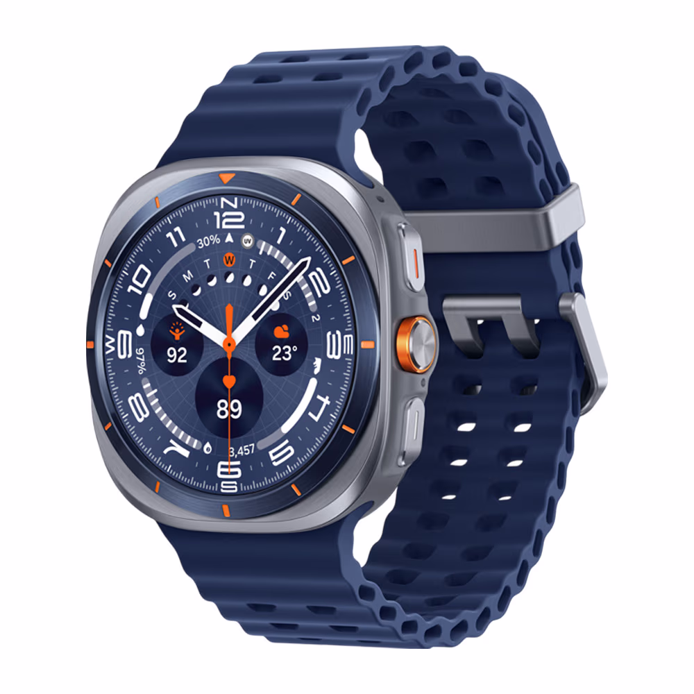 Ceas inteligent Samsung Galaxy Watch Ultra (2025) Titanium Blue/ Blue strap 