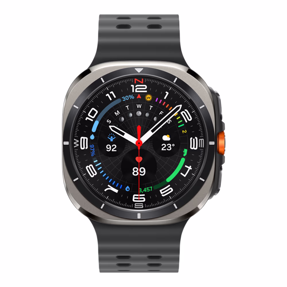 Ceas inteligent Samsung Galaxy Watch Ultra (2025) Titanium Silver/Black strap 