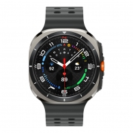 Ceas inteligent Samsung Galaxy Watch Ultra (2025) Titanium Silver/Black strap thumbnav 1