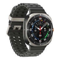 Ceas inteligent Samsung Galaxy Watch Ultra (2025) Titanium Silver/Black strap thumbnav 2
