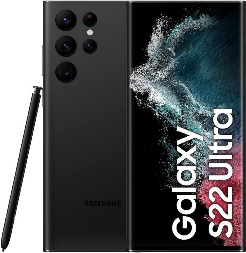 Smartphone Samsung Galaxy S22 Ultra / 6.8'' / 8 GB / 128 GB / Negru photo 1