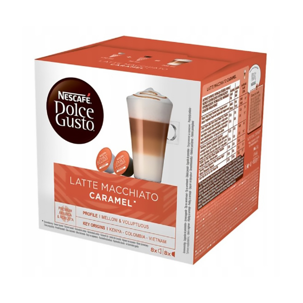 Cafea Capsule Nescafe LATTEMACCHIATOCARAMEL 145gr photo 2