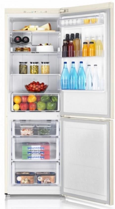 Frigider cu doua usi Samsung RB31FSRNDEL / 331 l / 185 cm / A+ / Bej photo 3