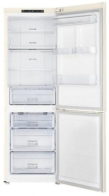 Холодильник двухдверный Samsung RB33J3000EL / 328 л / 185 см / F / Бежевый photo 2