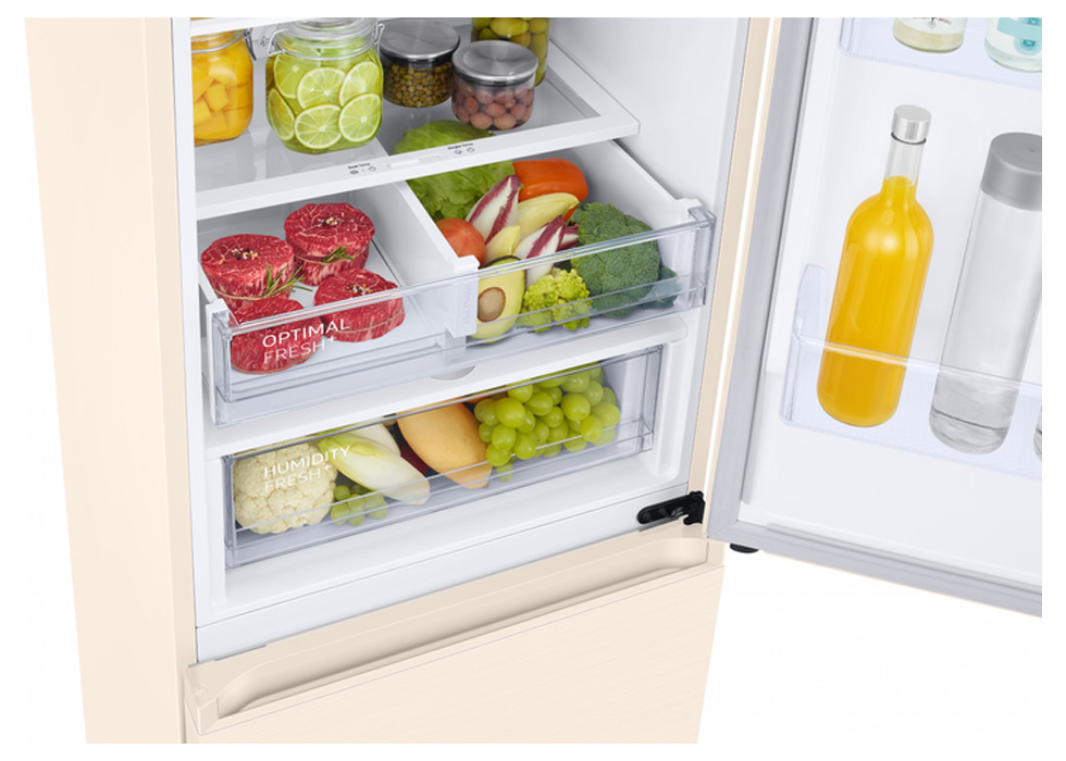 Frigider cu doua usi Samsung RB38C603EEL/UA / 385 l / 203 cm / A+ / Bej photo 11