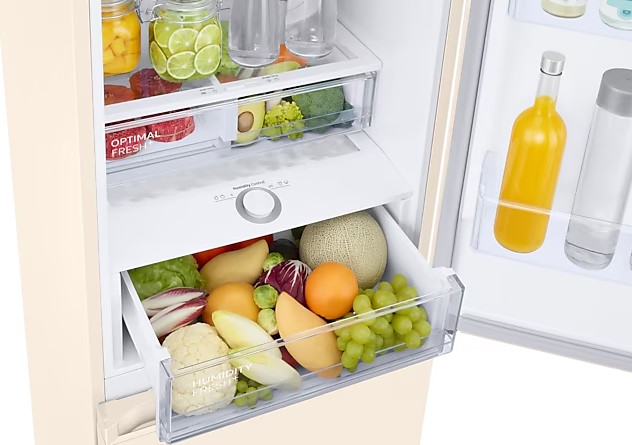 Frigider cu doua usi Samsung RB38C676EEL / 385 l / 203 cm / G / Bej photo 7