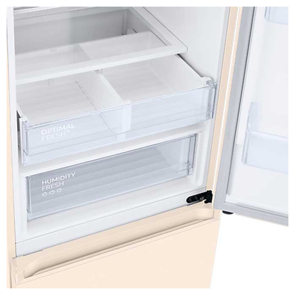 Frigider cu doua usi Samsung RB38C679EEL/UA / 385 l / 203 cm / A+ / Bej photo 4